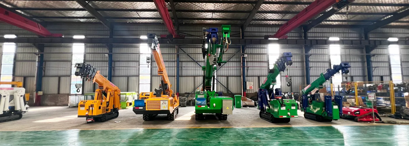 Raymon spider crane showcase 2